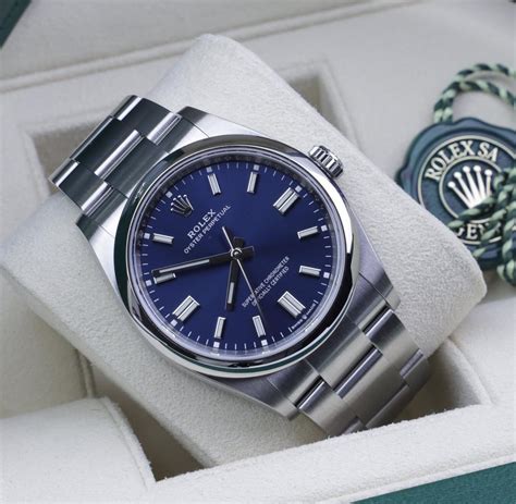 rolex oyster perpetual 2020 blue|rolex oyster perpetual original price.